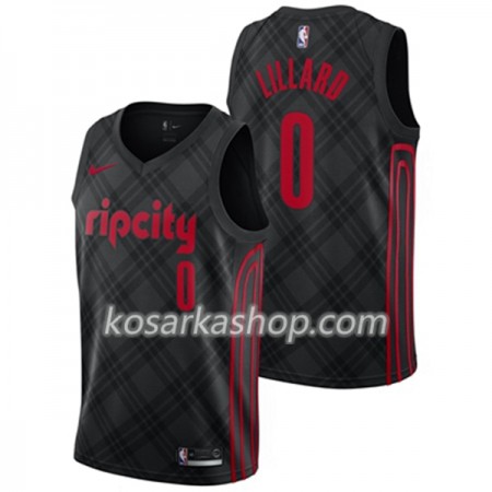 Dres Portland Trail Blazers Damien Lillard 0 Nike City Edition Swingman